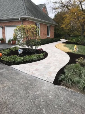 Walkways — Landscape Construction project by Vidal Landscaping & Snow Plowing