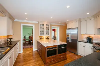Sandy Springs Kitchen and Family Area Revamp by Cynthia Karegeannes, Registered Architect