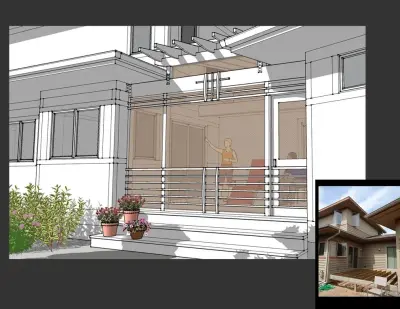 Display Panel — Architectural & Building Design Services project by Mark A. Henrichs Architect
