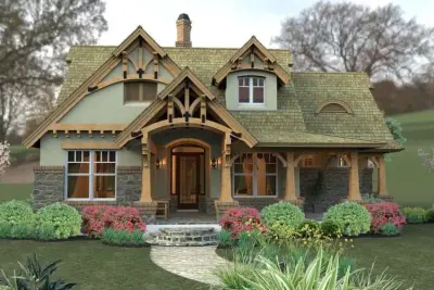 Compact Home Design 9401-00003 by America's Best House Plans