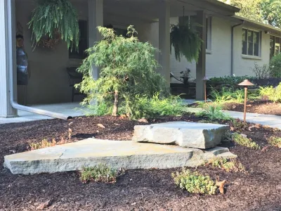 2016 Landscape Renovation along Yellow Breeches Creek by Weavers Landscape Company