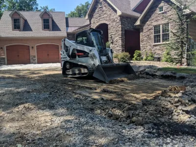 Drive Way Renovation by Weavers Landscape Company