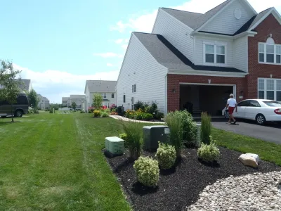 2012 Greencastle Landscape/Hardscape Project — Landscape Construction project by Weavers Landscape Company