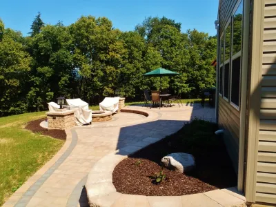 Outdoor Entertainment Areas — Landscape Construction project by Weavers Landscape Company