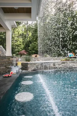 Beautiful Pool House in North-Central Connecticut by Kemper Associates Architects, LLC