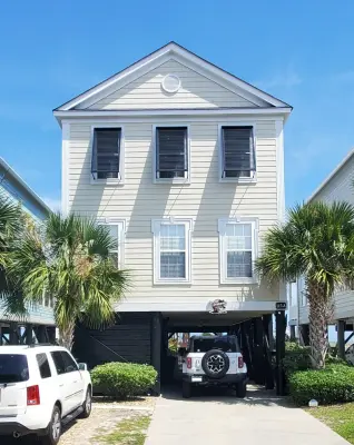 Surfside Beach House Facade Upgrade — Architectural & Building Design Services project by Darrell C Kauric Architect LLC