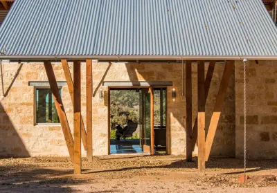 The Goat Barns by Ignacio Salas-Humara Architect LLC