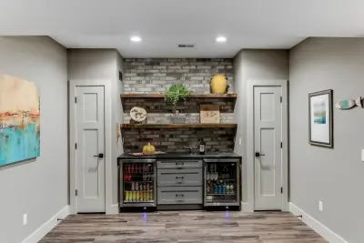The Contemporary Family Cellar by Marty Rhein, CKD, CBD - BAC Design Group