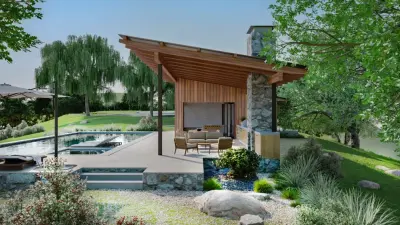 Topa Topa Swimming Retreat by Two Trees Architects, Inc
