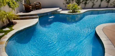 Pools and Spas — Landscape Construction project by Ocean Blue Pools And Landscaping