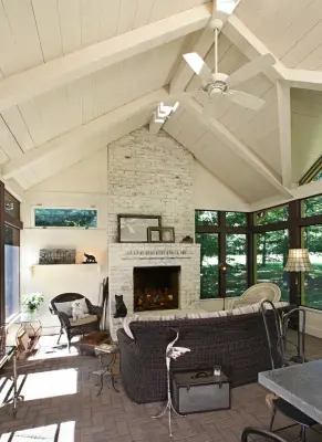 Travis Point Patio Enclosure by Angelini And Associates Architects