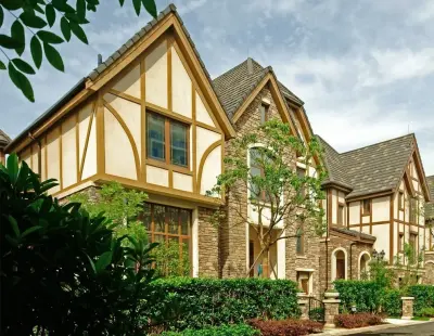 Tudor Tailored Townhouses by FORNEY + Architecture, LLC