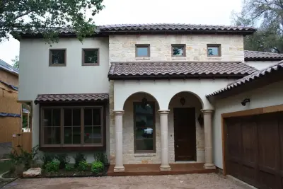 Tuscan Residence by Robert Durham Architecture