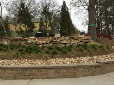 Drainage Problems by Wilson's Natural Landscaping, LLC