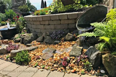 Double Bubbler & Stream by Winland's Complete Landscaping Service