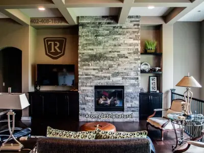 Stonework Smokehouse 32 Interior and Exterior — Stone & Concrete Installation project by Table Rock Company