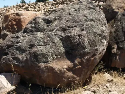 Sonoma Moss Rock — Stone & Concrete Installation project by W. Johnson Ornamental Stone