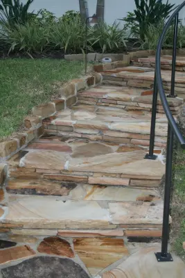 Ladders — Stone & Concrete Installation project by Island Exteriors, LLC