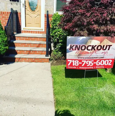 Knockout Masonry Corp. - Landscape Construction in Floral Park, NY