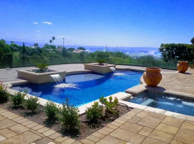 Ocean Blue Pools and Landscaping - Outdoor Lighting Installation in San Marcos, CA