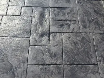 Imprinted Concrete — Stone & Concrete Installation project by Custom Concrete Designs/Solidify Concrete Studios
