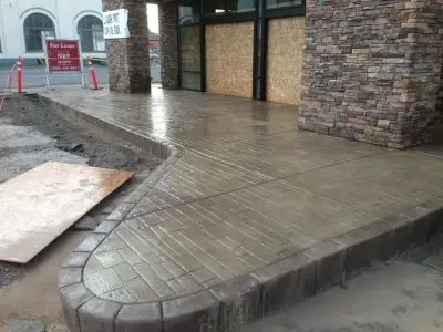 Imprinted Concrete — Stone & Concrete Installation project by Northwest Concrete & Landscape, LLC