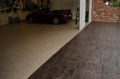 Concrete Driveway Stamping St. Louis MO — Stone & Concrete Installation project by Decorative Concrete Resurfacing