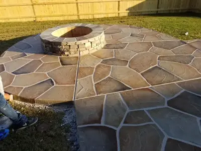 Overlaying Concrete for Entertainment Space — Stone & Concrete Installation project by Unique Concrete Design LLP