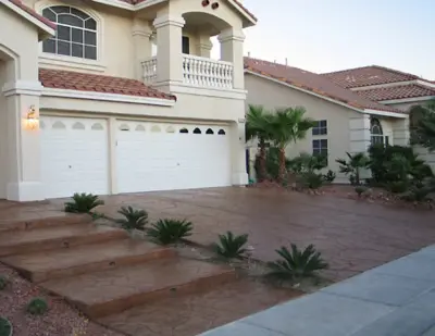 Imprinted Overlays — Stone & Concrete Installation project by New Crete LLC