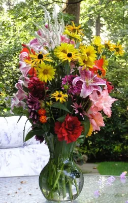 Flower Arrangements — Landscape Construction project by YouBuyWePlant, LLC