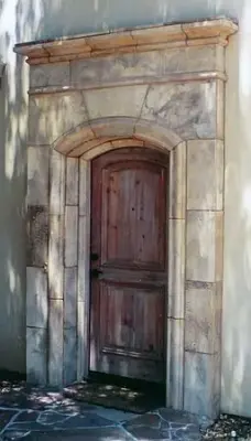 Rock Archway — Stone & Concrete Installation project by Spoor Masonry, Inc