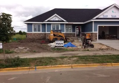 Artistic Stone Exterior — Stone & Concrete Installation project by John Carter Custom Masonry LLC