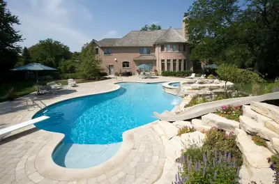 Rock Pool Edging — Stone & Concrete Installation project by Capital Stoneworks