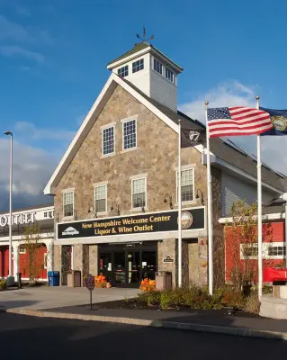 New Hampshire State Liquor Outlet Exterior Stone Veneer, Sills, and Headers — Stone & Concrete Installation project by Swenson Granite Works