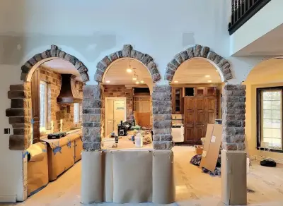 Masonry in St Louis — Stone & Concrete Installation project by Moes Masonry