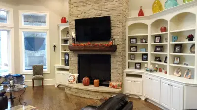 Ledge of Tan — Stone & Concrete Installation project by Hill Country Rock