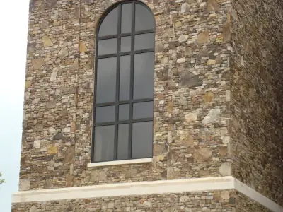 Tennessee Fieldstone - Stacked and Veneered — Stone & Concrete Installation project by Rocky Top Stone Supply