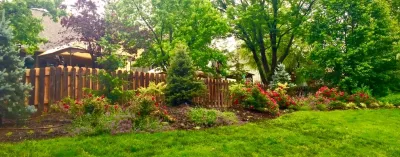Privacy screen in Shawnee. — Landscape Construction project by Zach's Lawn & Landscaping