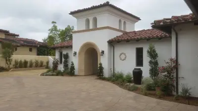 The Custom Estate Home at Crosby RSF — Stone & Concrete Installation project by Elite Concrete & Masonry Corporation