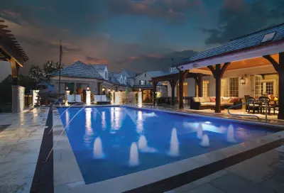 Silver Creek Travertine Landscape Tiles — Stone & Concrete Installation project by Silver Creek Stoneworks