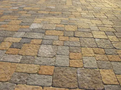 Lompoc CA Paver Walkway — Stone & Concrete Installation project by Chaparral Pavers Of Santa Maria