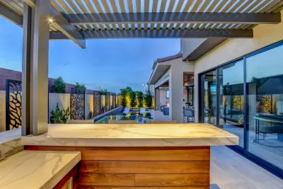 Lunar Radiance — Stone & Concrete Installation project by Custom Outdoor Living