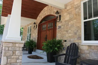 Vineyard Path Unedited — Stone & Concrete Installation project by Eagle Stone & Brick, Inc.