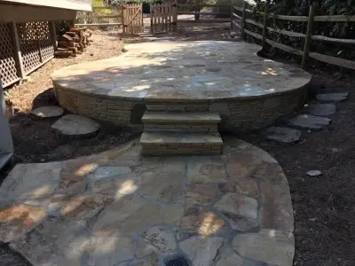 Vinings Stone Paver Patio — Stone & Concrete Installation project by Cumberland Hardscapes LLC