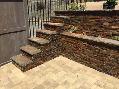 Barriers — Stone & Concrete Installation project by Coyote Pavers & Stone