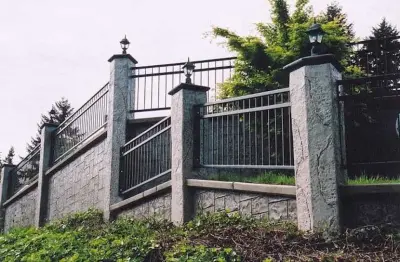 Boundary and Retaining Structures — Stone & Concrete Installation project by RC Concrete
