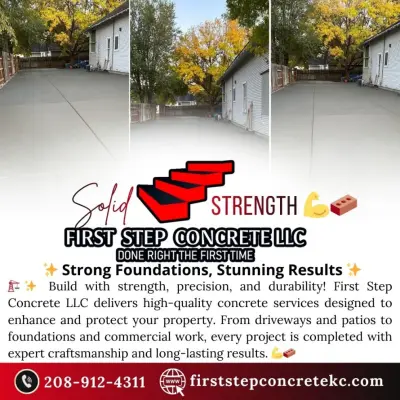 First Step Concrete LLC - Tile & Stone Installation Services in Caldwell, ID