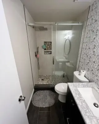 Comprehensive Bathroom Renovation — Flooring Installation Services project by Aspect Floors
