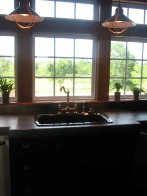 Corton Copper Kitchen Tiles & Sonoma Shower Tiles by D&D Floor Covering Inc