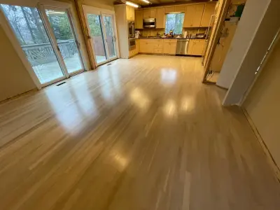 Hardwood Installation and Refinishing - Stain Shade: Country White (1 of 4) by Floors By VAL